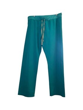 FIGS Livingston Large Teal Scrub Pants